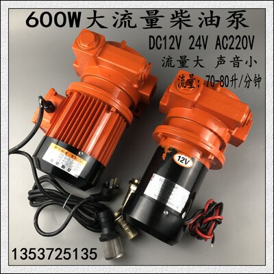 大流量柴油抽泵自吸电动