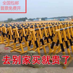 幼儿园移动防护栏拒马路障防冲撞移动护栏学校交通设施隔离栏定制