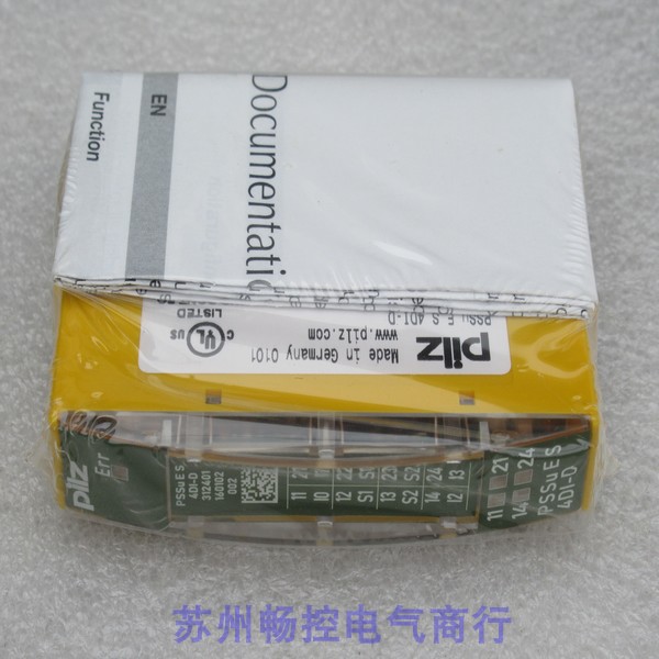 议价皮尔兹模块 PSSU E S 4DI-D 312401