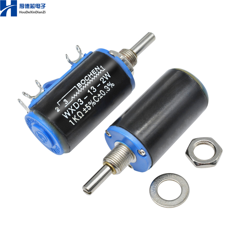 WXD3-13-2W精密可调10圈电位器1K 2.2K 3.3K 4.7K 10K 22K 47K