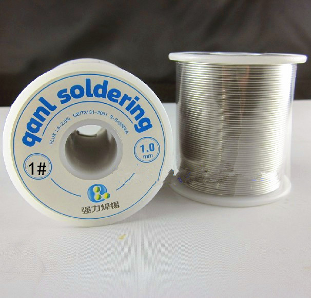 强力63A焊锡丝1#  0.8/1.0/1.2/1.5/2.3mm 900g/卷 低熔点焊锡