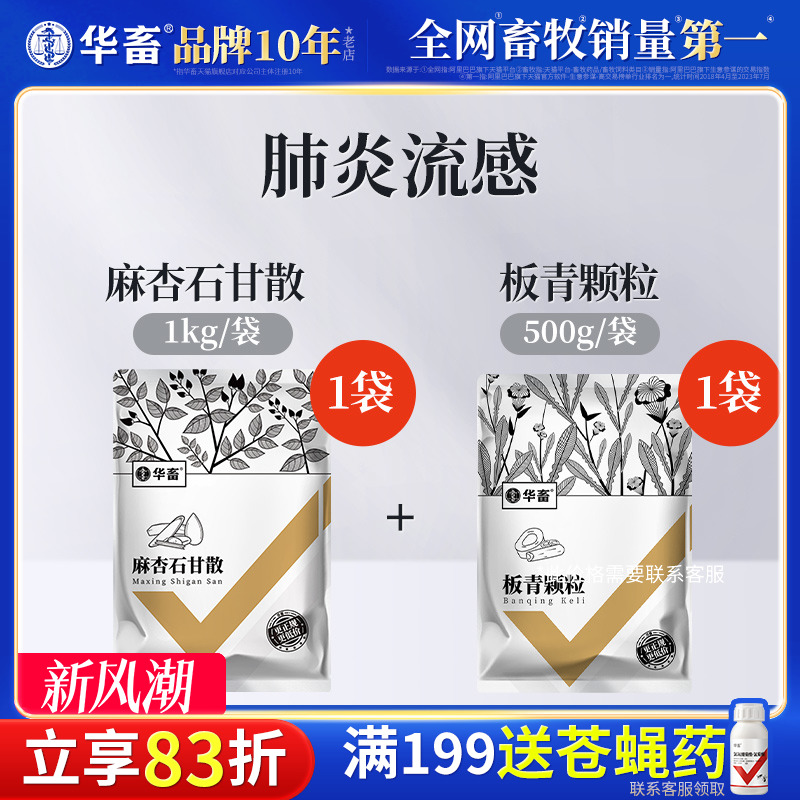 肺炎流感麻杏石甘散板青颗粒