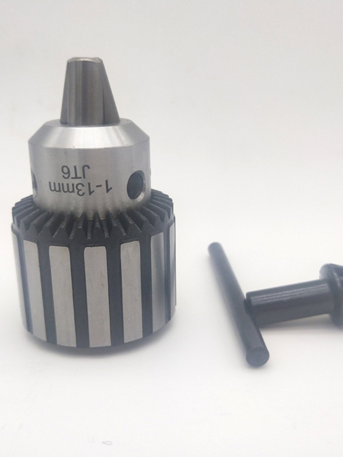 jt6钢壳锥度钻夹头无螺纹连接1-13 1-16mm