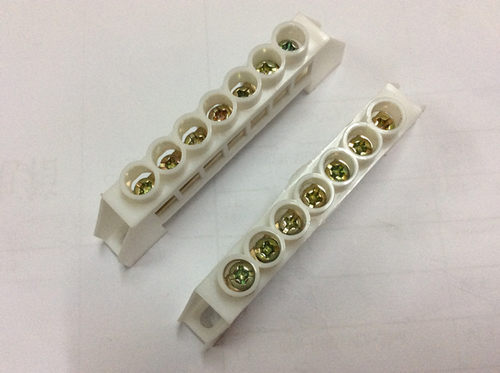 桥型零线排孔铜接端子地