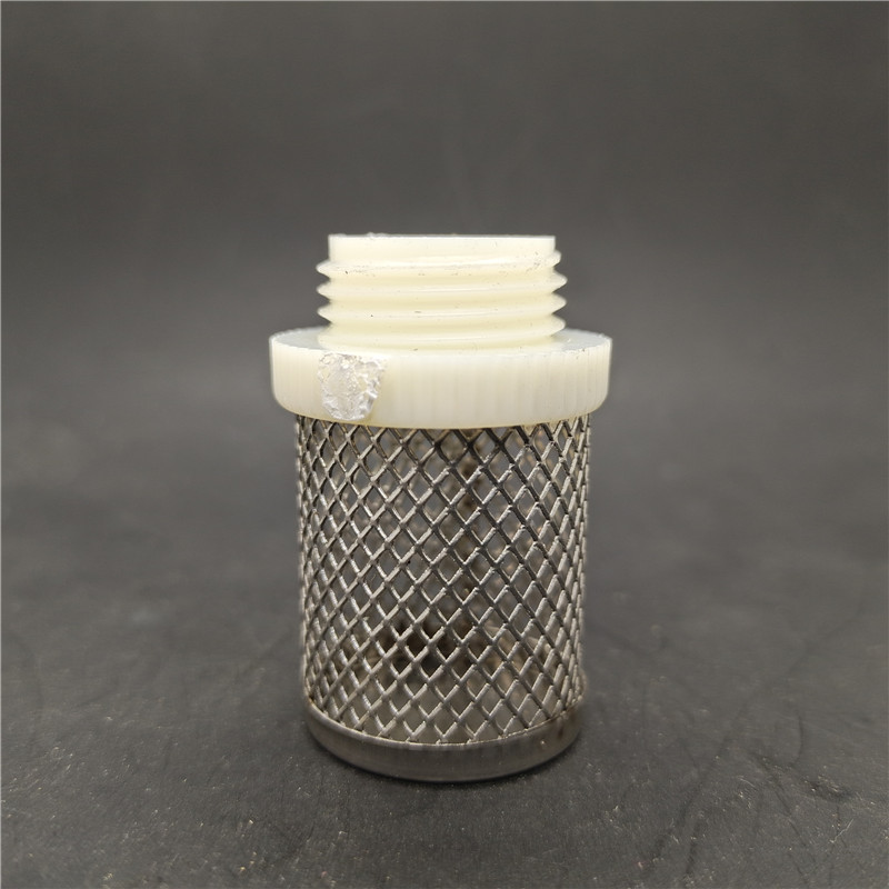 不锈钢过滤网底阀过滤网止回阀滤网圆形筒状过滤网孔