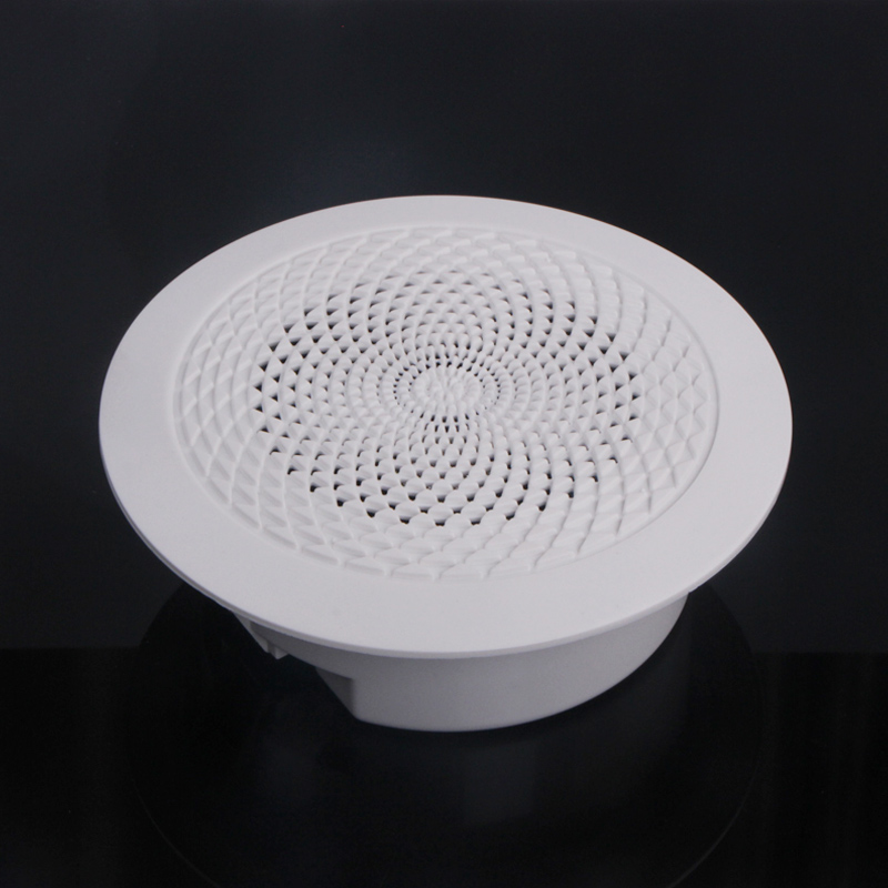 消防专用广播喇叭无噪音吸顶暗装圆形5寸开孔14mm扬声器带电容