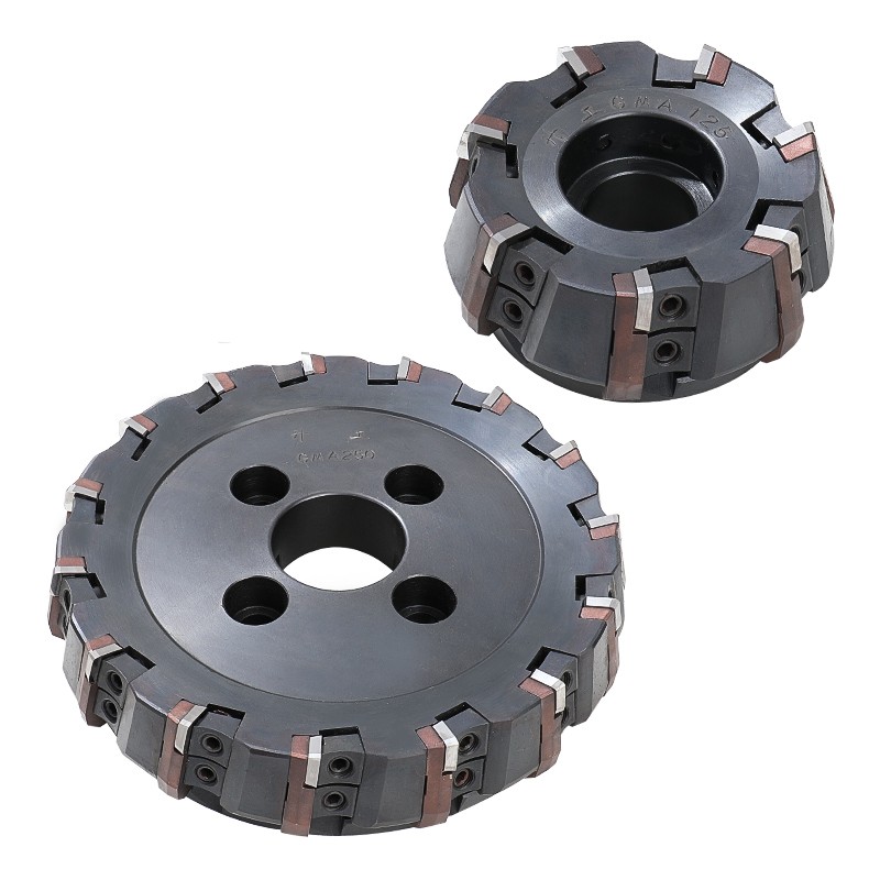 度可转位刀垫式重型铣盘