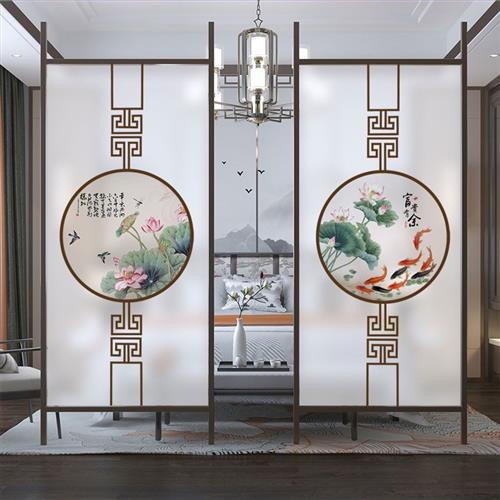 中国风中式古典静电磨砂玻璃贴膜窗户贴纸透光不透明防窥玻璃贴纸