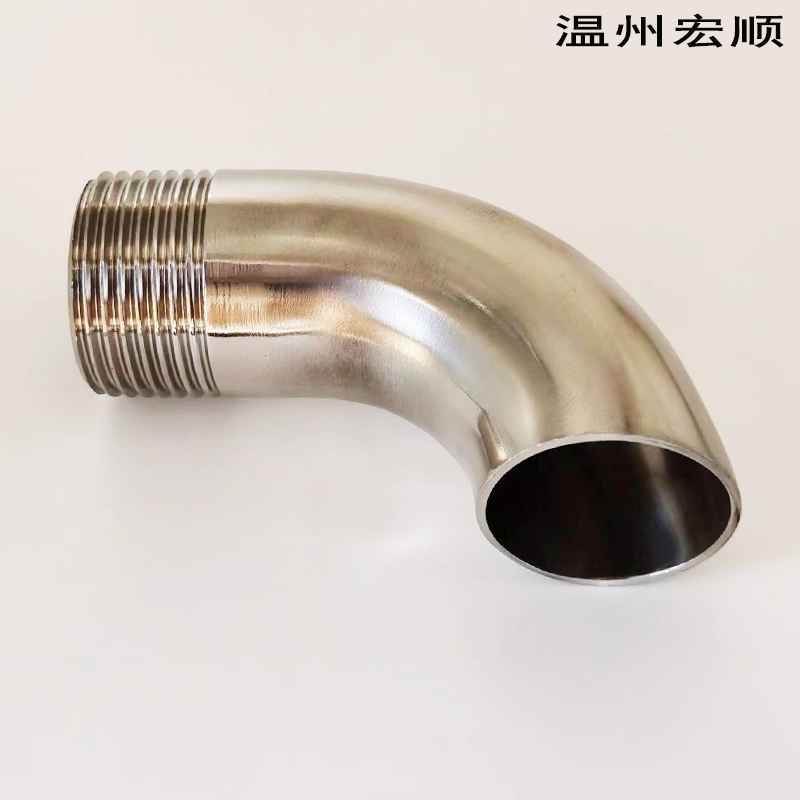 宏顺不锈钢焊接单头外丝