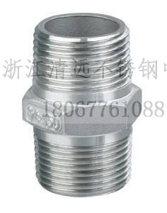 不锈钢六角外丝铸造内接