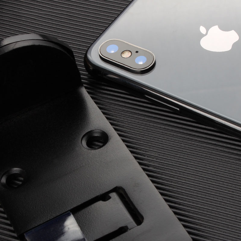 不锈钢免打孔定制黑色门