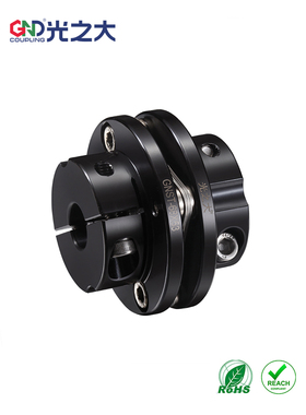 光之大GNST膜片法兰联轴器大扭矩伺服电机弹性数控丝杆键槽连轴器