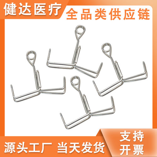 不锈钢止水夹加厚弹簧乳