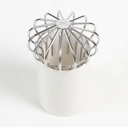 屋顶网球帽防堵过滤网罩落雨水口篦子排下水管DN50/75/100天台面