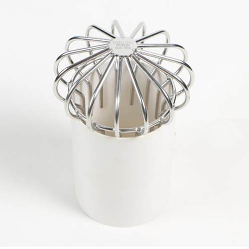 屋顶网球帽防堵过滤网罩落雨水口篦子排下水管DN50/75/100天台面