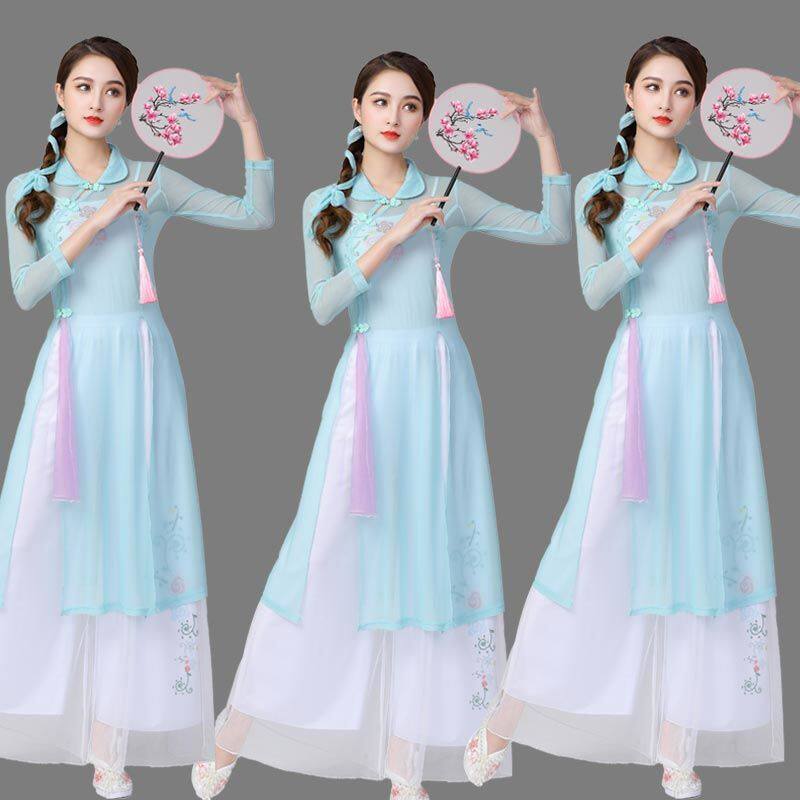 网红广场舞服装舞蹈服民