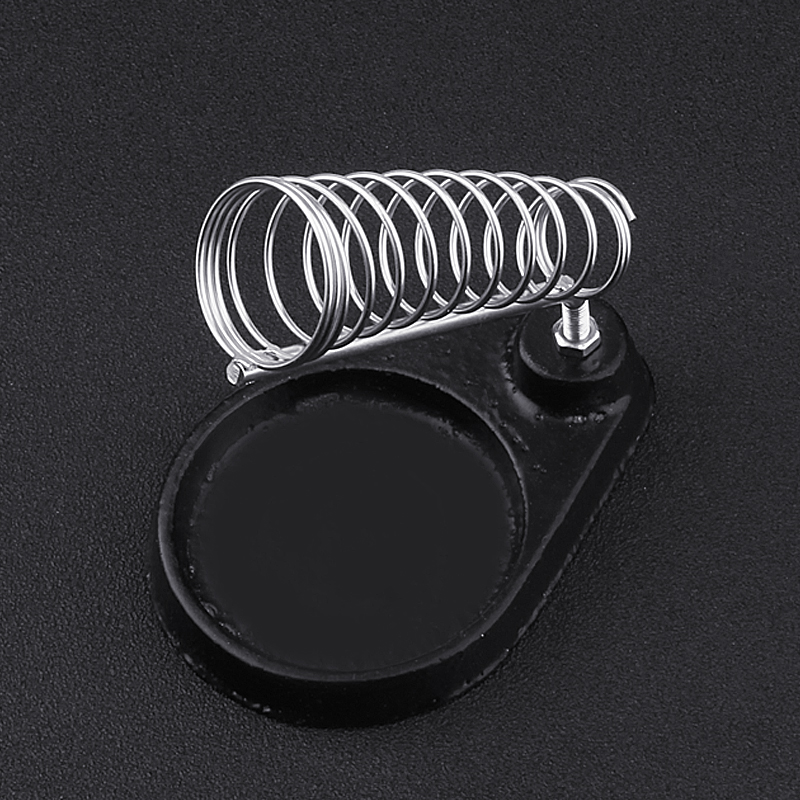 电烙铁支架金属烙铁架洛铁焊接焊台底锡线焊锡丝座子圆形手持手柄