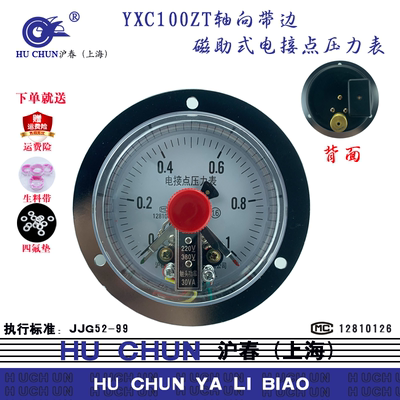 轴向带边磁助式电接点压