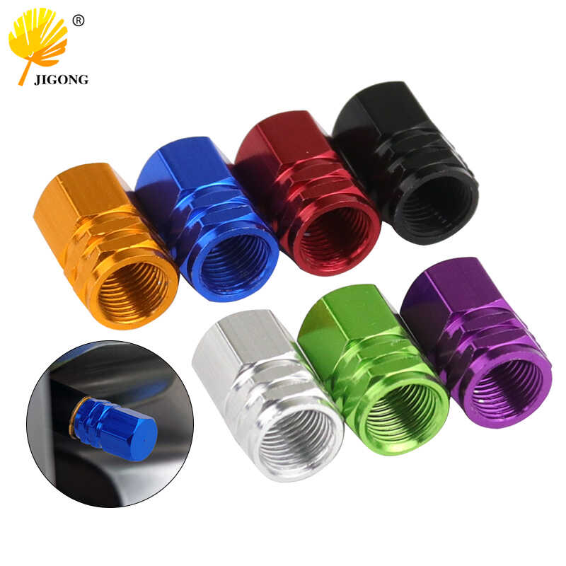 铝合金气门嘴盖六角帽  防漏气保护气门嘴 美式汽车轮胎气门嘴盖