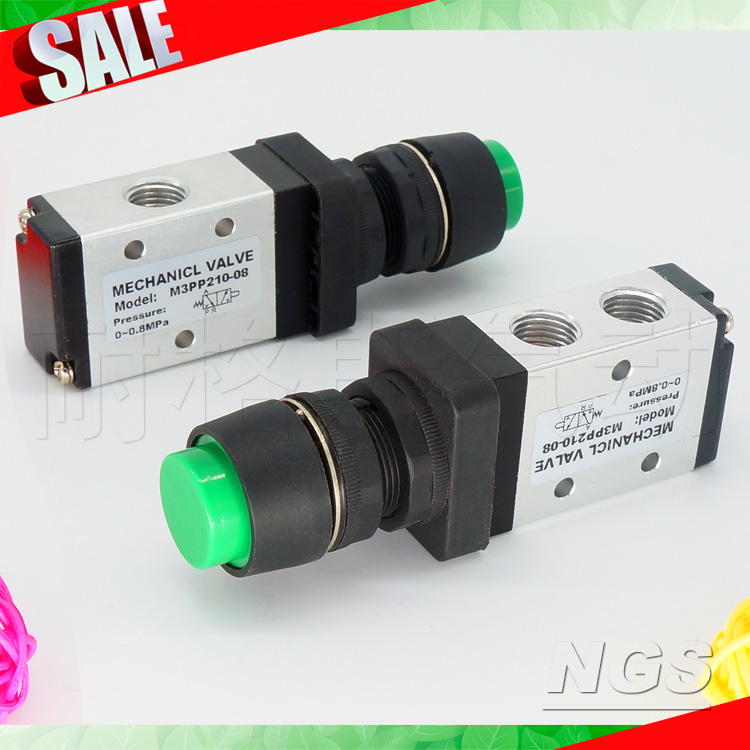 供应二位三通机械阀M3B/C/D/R/L/Y/PM/PP/PF/PL/HS210-08