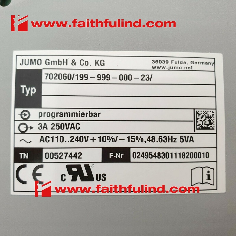 议价JUMO 00527442 久茂温控器 iTRON DR100 702060/199-999-000-