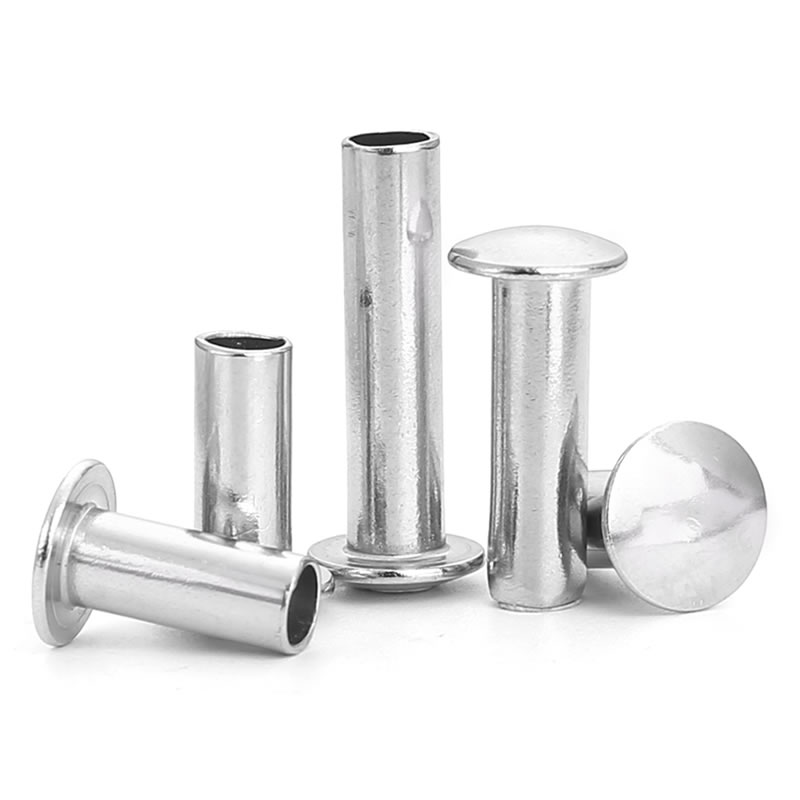 不锈钢大扁头半空心铆钉