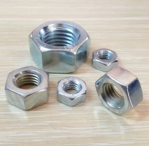 级高强度镀锌螺母六角帽