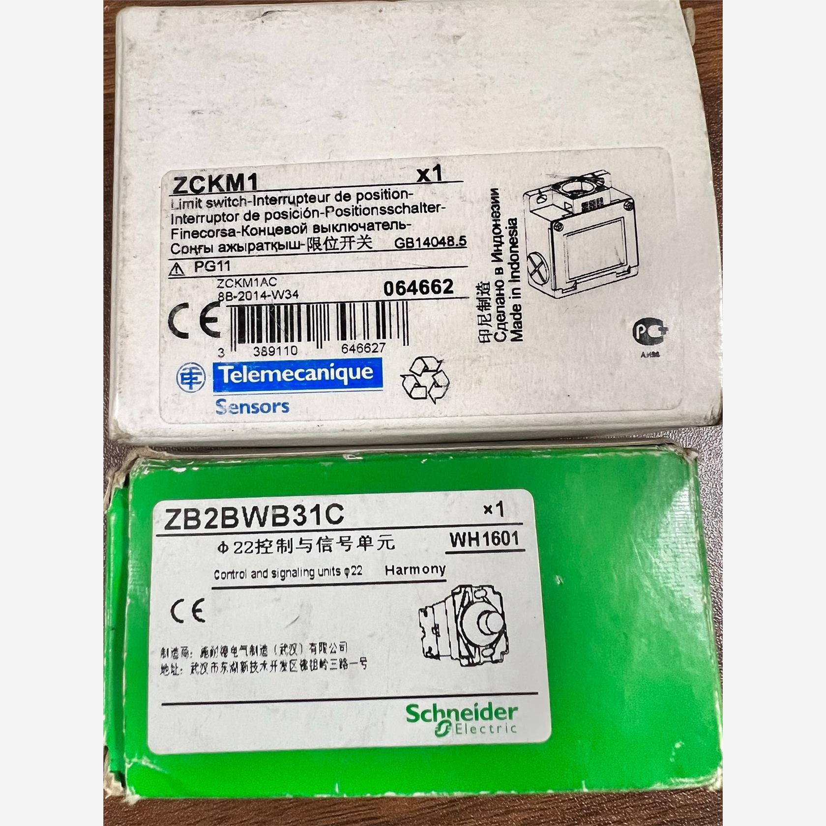 施耐德ZB2BWB31C   ZCKM1全新原装实物拍摄议价