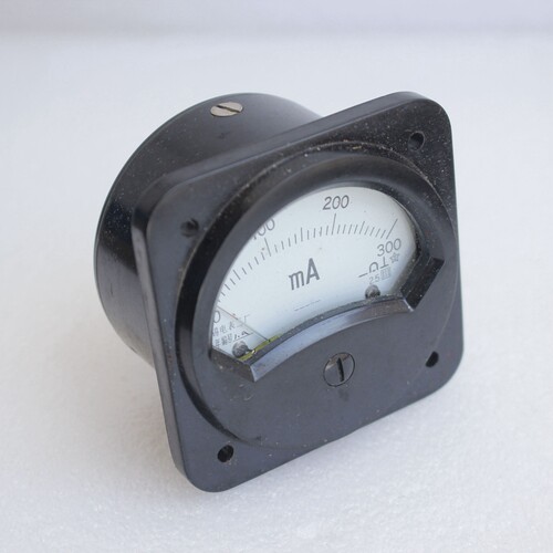 全新无锡300mA 81C4 指针式直流电流表表头DIY表头