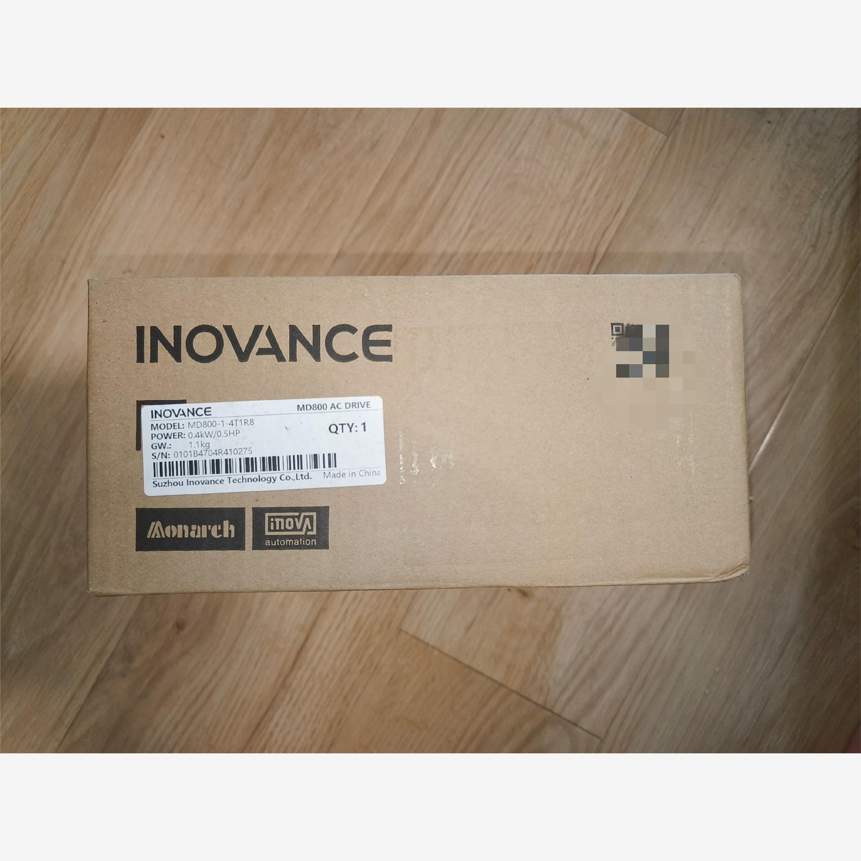 汇川变频器MD800-1-4TIR8,全新原装正品未拆封，盒
