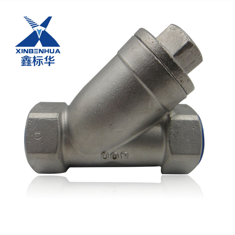 丝扣不锈钢Y型过滤器/不锈钢过滤器/DN15 20 25 32 40 50