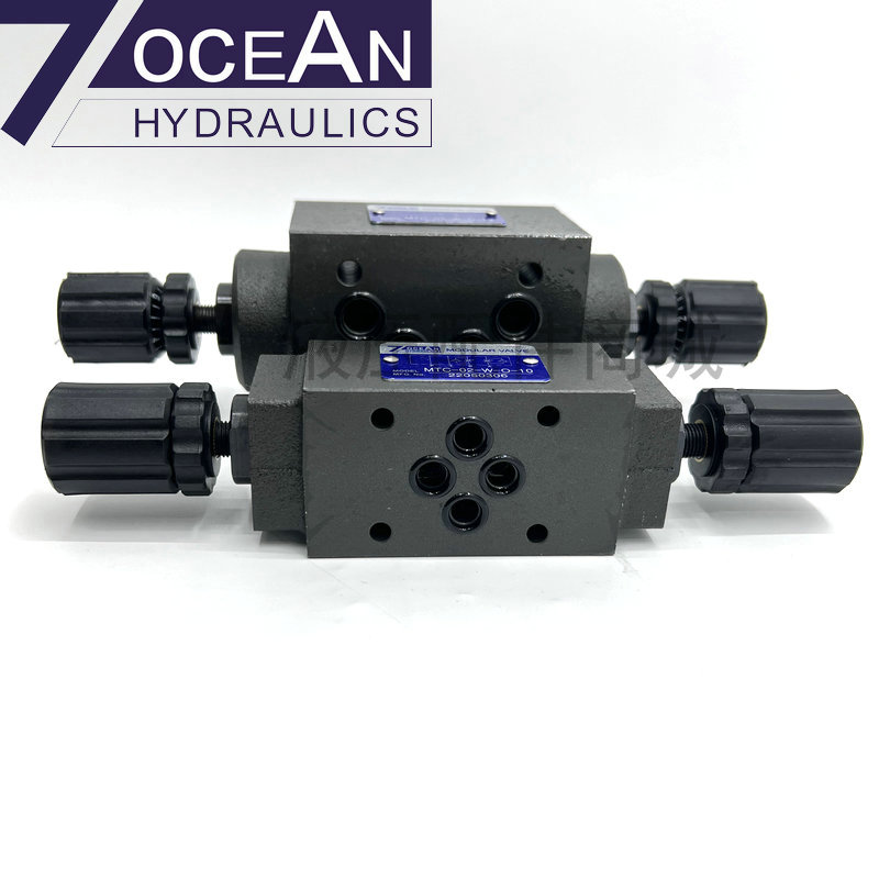 台湾7OCEAN七洋叠加阀MTC-02-W-O-10 MTC-02 03 04 -A B W-O I-10