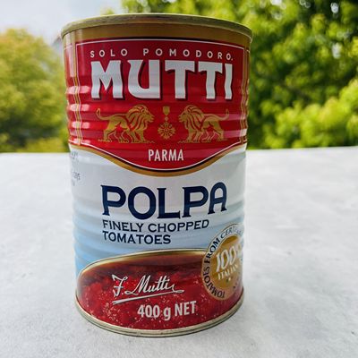 FINELY CHOPPED TOMATOES意大利进口牧蒂碎番茄罐头400g