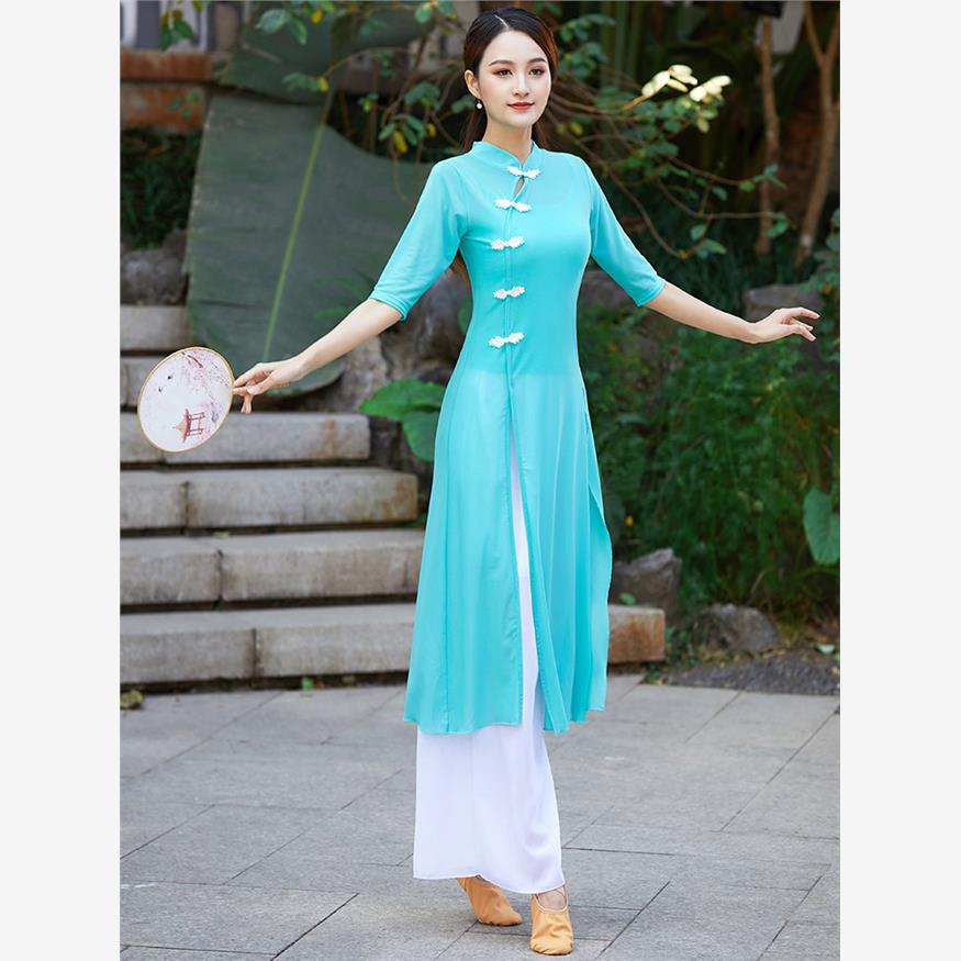 古典舞服装广场舞套装伞