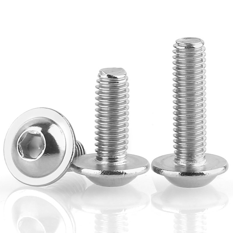 不锈钢圆头带垫内六角螺