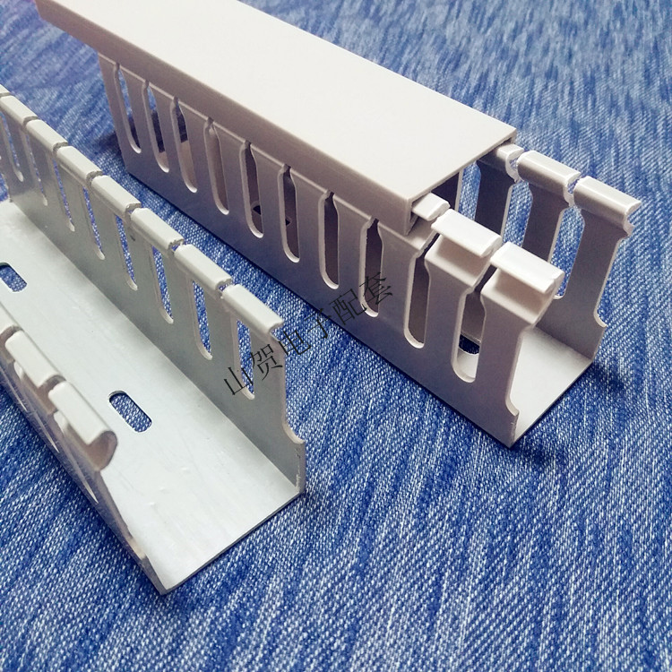 散卖灰色塑料行线槽配电