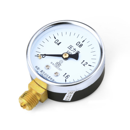 雷尔达径向压力表水气油