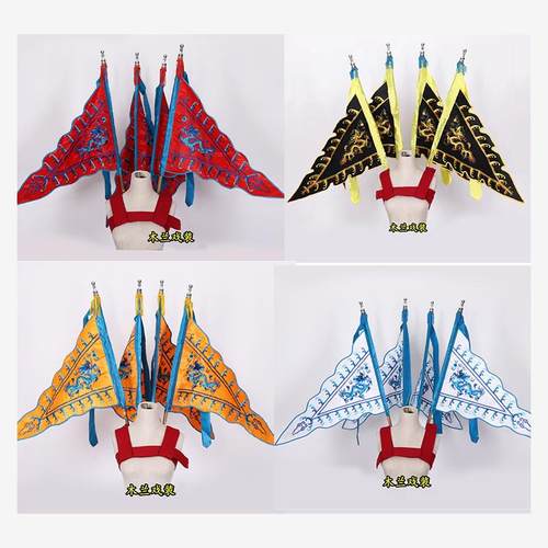 京剧戏曲舞台演出龙凤靠