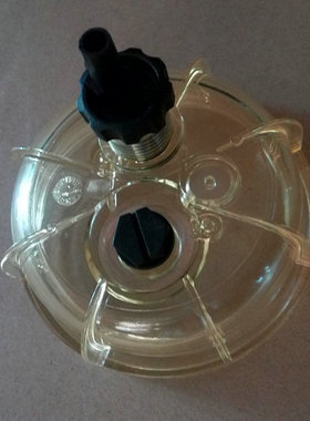 R120T 120P R90T/P油水分离器积水杯柴油滤芯透明底油杯