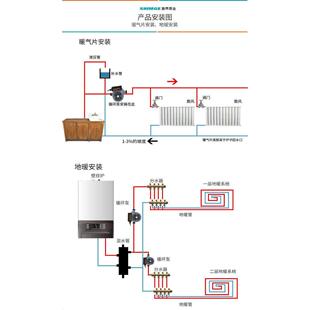 新界变频屏蔽泵XPS20-6-130T调速静音家用热水器循环地暖管道暖气
