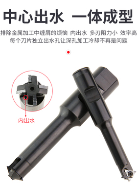 数控深孔螺纹铣刀杆SMT铣牙刀内出水U型多刃螺纹刀杆11UID 16UID