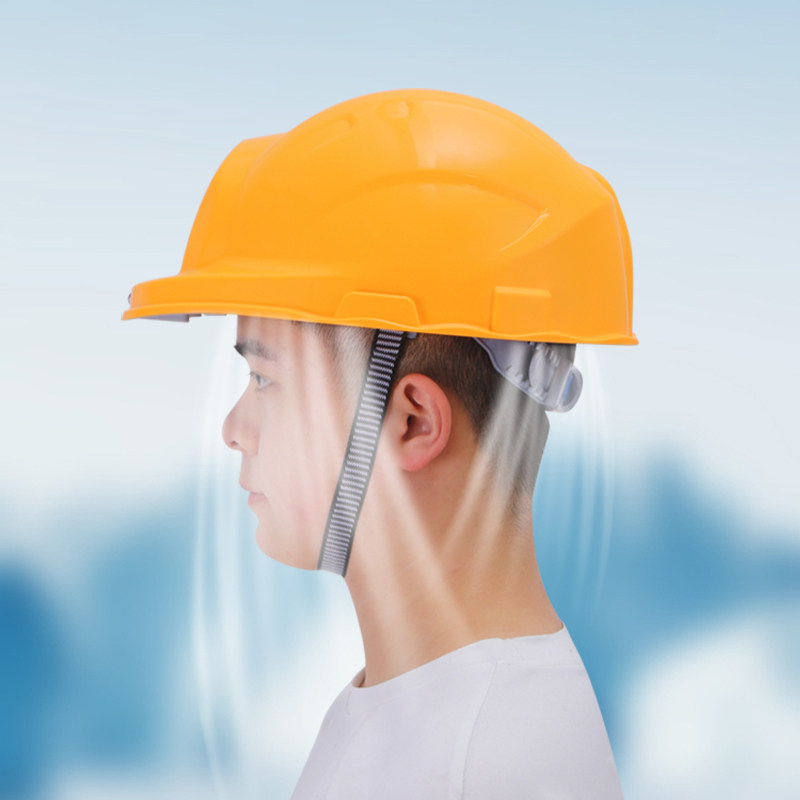 国标带风扇安全帽制冷空调头盔智能蓝牙带对讲机工地用头部防护帽