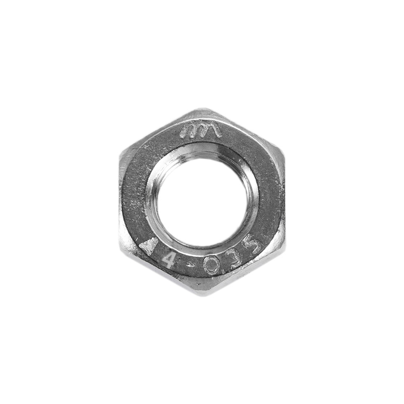 奥展不锈钢六角薄螺母丝