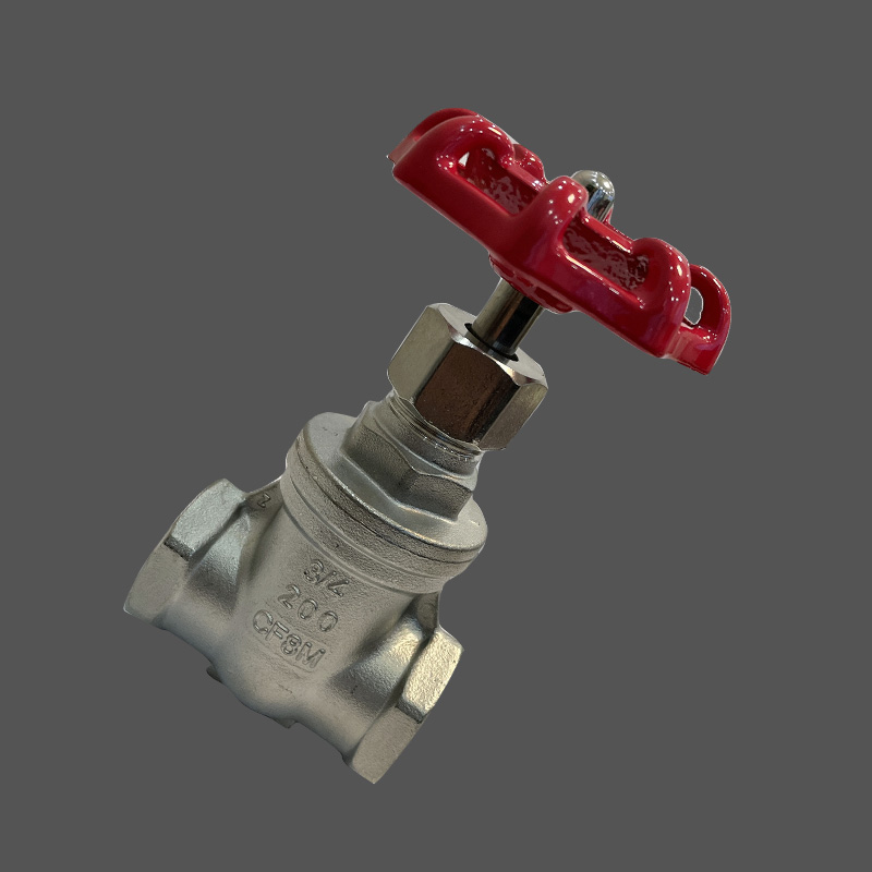 不锈钢丝口闸阀水表前扣