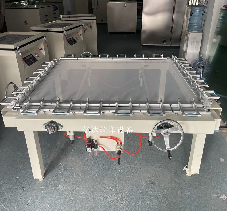 机械拉网半自动绷涡轮版