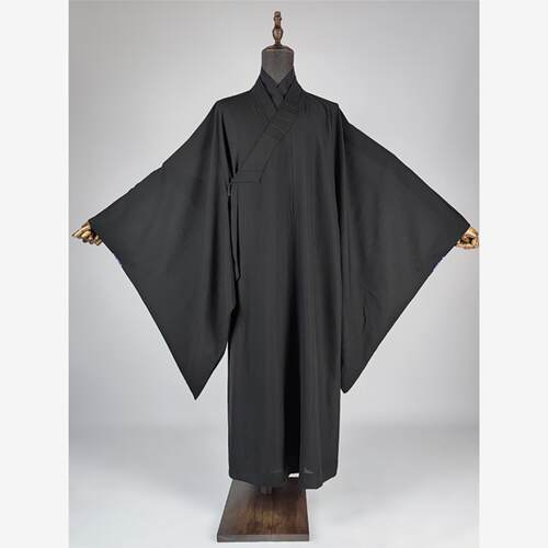 僧服大褂禅修服出家人僧衣常规海清长褂海青麻纱居士服四季男女款