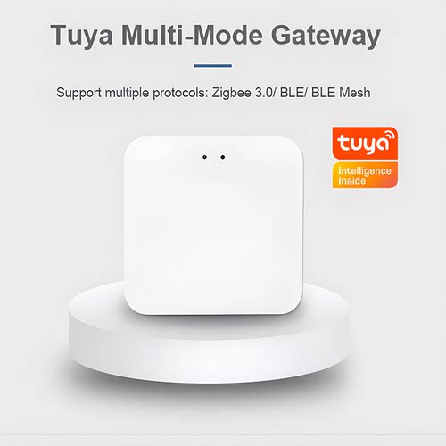 涂鸦智能无线网关蓝牙Mesh+Zigbee3.0多模网远程控制全屋智能设备
