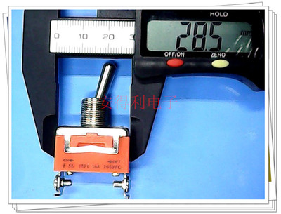 促销1021 钮子开关 拔动开关 摇头开关 摆臂开关 两脚开关