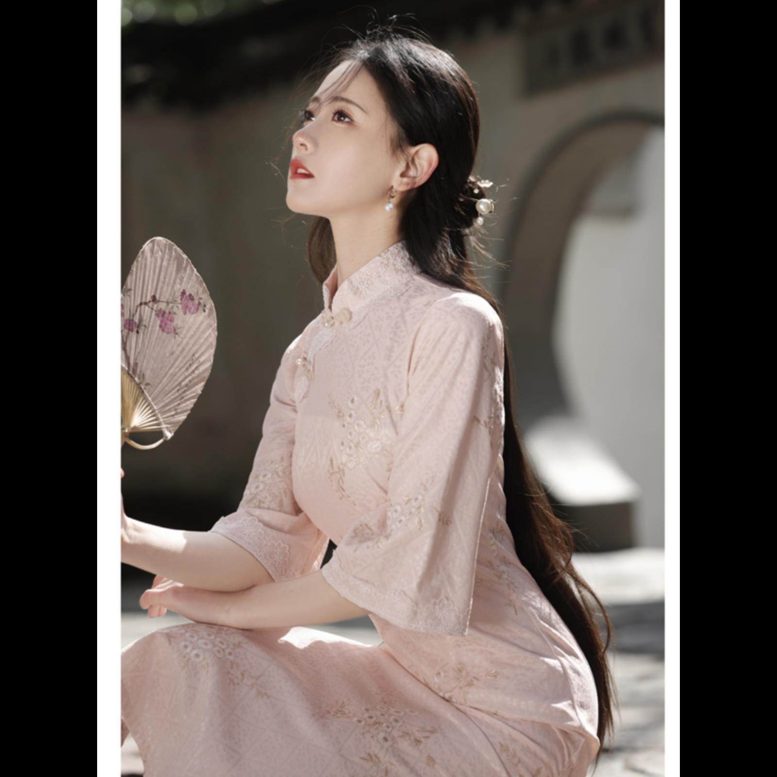 心令如山新中式改良旗袍