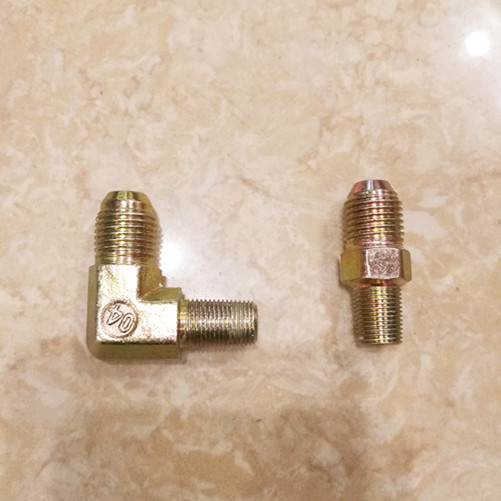 分变接头转直通角弯液压